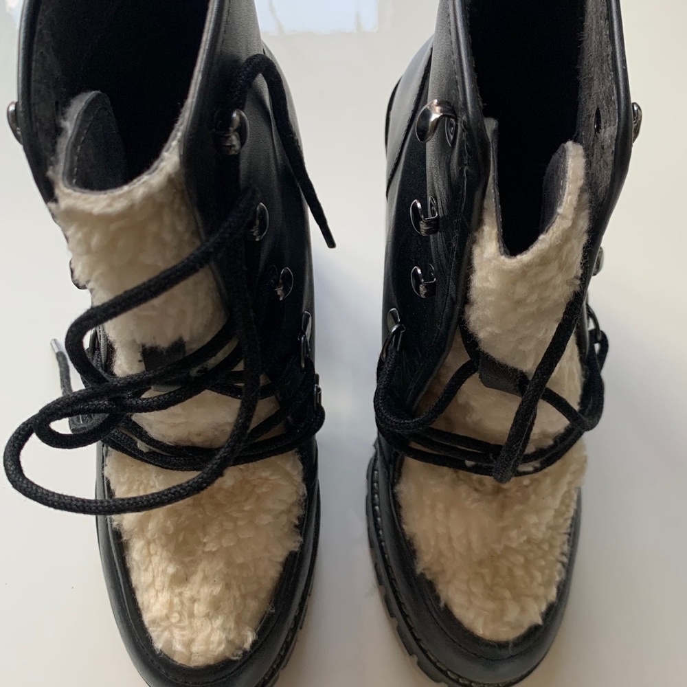 Seychelles Shearling Black Boot - image 3